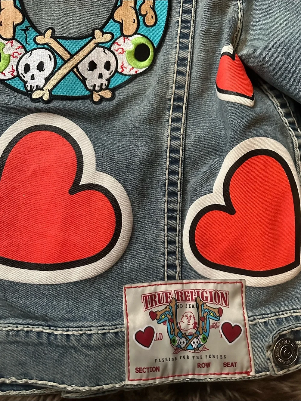 True Religion x Chief Keef Denim Jacket